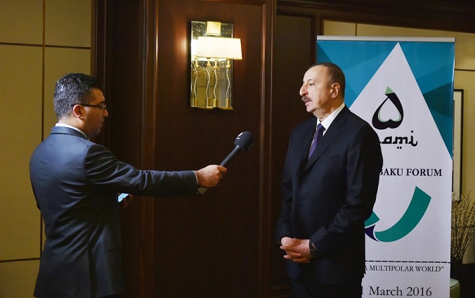 İlham Əliyev `Euronews`-a müsahibə verib - VİDEO